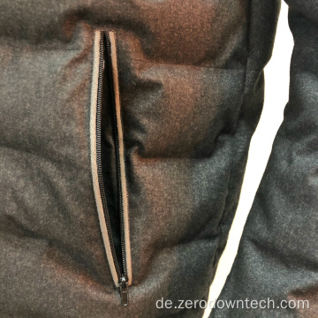 Winddichte Winterjacke mit Wattierung